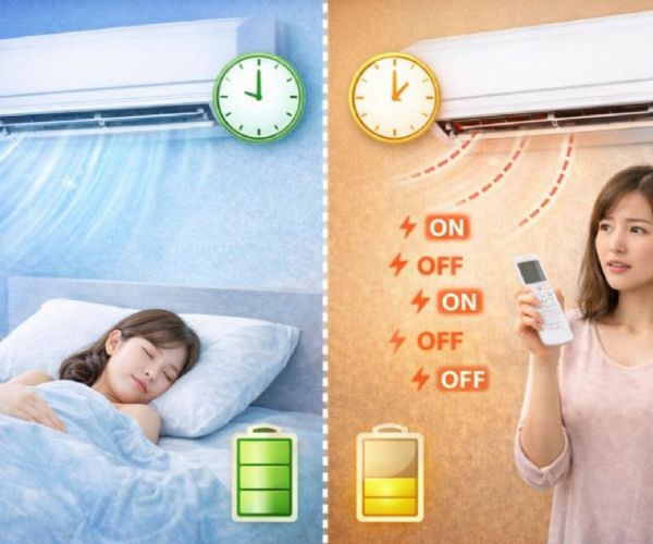 冷氣開整天與反覆開關哪個省電？完整比較分析